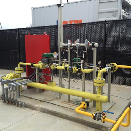 Tube Trailer - Offloading/Decant Panel Tube Trailer - Offloading/Decant Panel